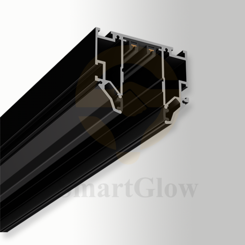 【SGM25E】48V LED Recessed Magnetic Track Rail Lighting Aluminum Profile for Stretch Ceiling
