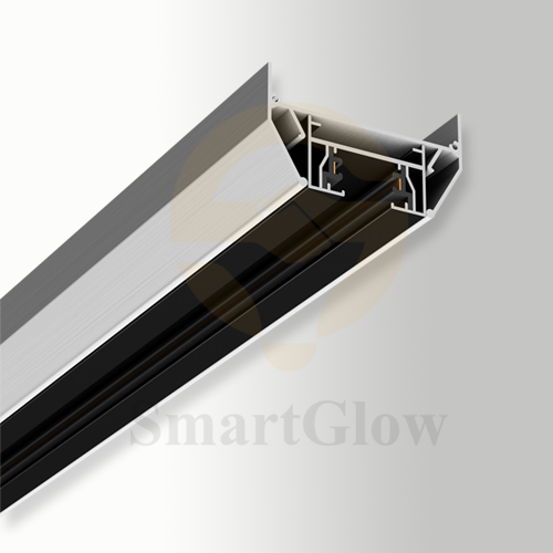 2.1-inch LED Linear Recessed Magnetic Track Lighting System Stretch Ceiling Profile