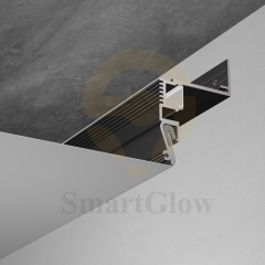 Stretch Ceiling LED Strips lighting Wall Aluminium shadow gap profile
