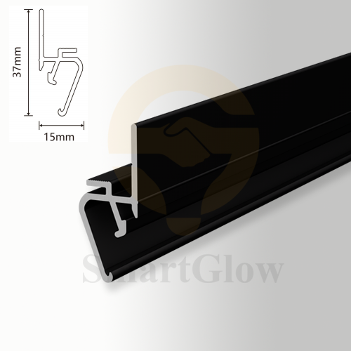 【SGW58】Stretch Ceiling Shadow Wall Aluminum profile With LED Strips Lighting