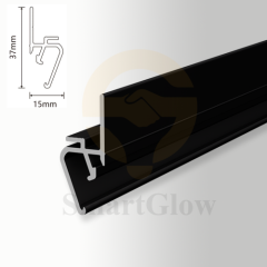 【SGW58】Stretch Ceiling Shadow Wall Aluminum profile With LED Strips Lighting