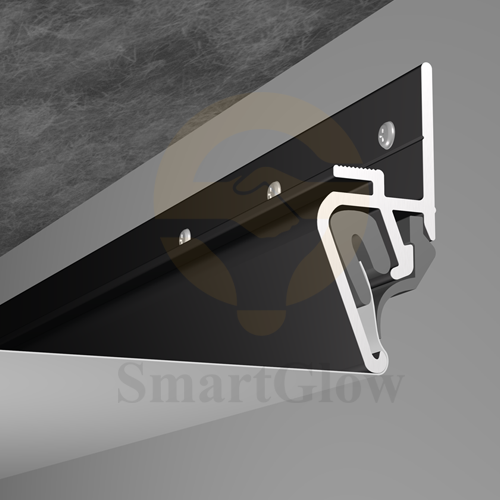 【SGW58】Stretch Ceiling Shadow Wall Aluminum profile With LED Strips Lighting
