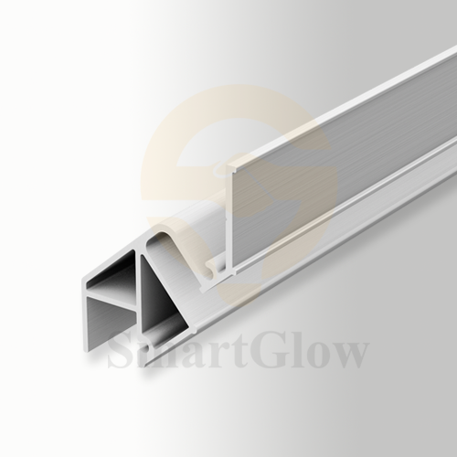 PVC Stretch Ceiling Shadow Gap Led Strips Lighting Wall Aluminum profile