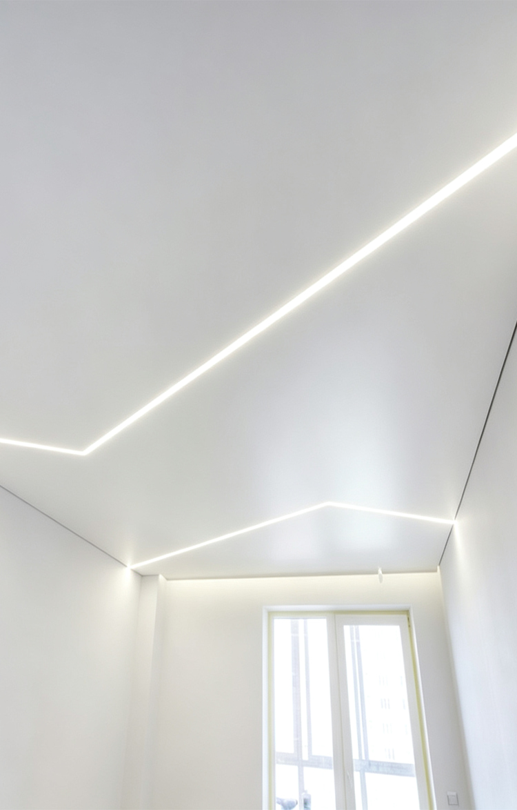 recessed linear light