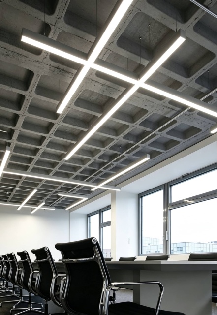 Spliceable LED 48V T-Shaped Pendant Linear Light