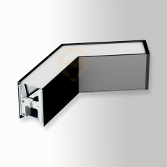 Modern V-Shaped LED Commercial Pendant Light Fixtures