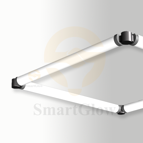 Modular LED Commercial Pendant Magnetic Track Light System - 3CCT Dimmable