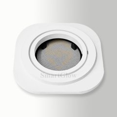 Round Shadow Ventilation Diffuser Fan With Net for Stretch Ceiling - 154mm