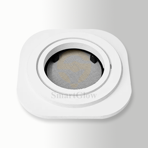 Round Shadow Ventilation Diffuser Fan With Net for Stretch Ceiling - 154mm