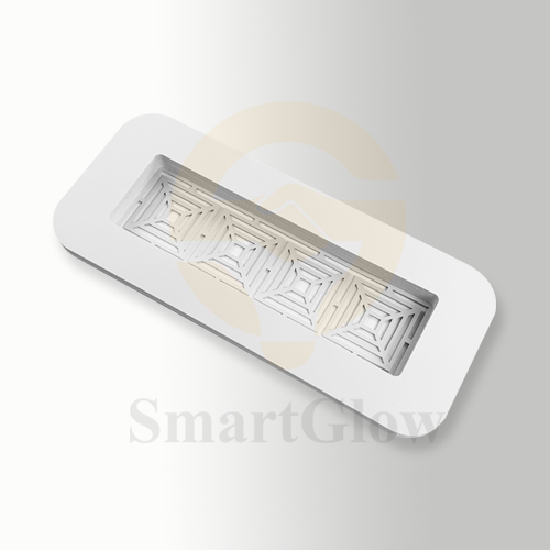 Rectangular Modern Ceiling Grille Vents Diffuser Covers - 270mm