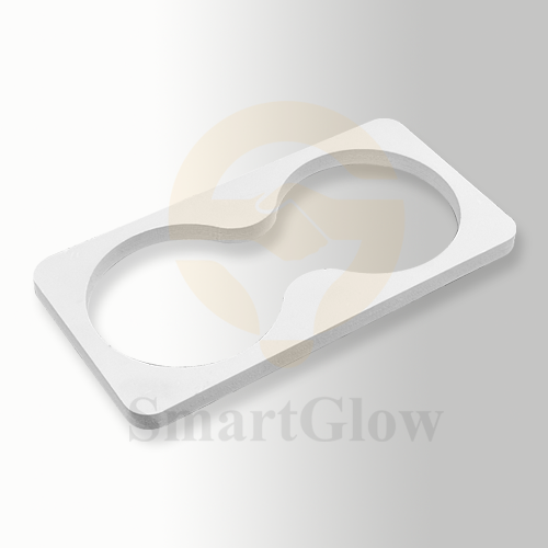 Dual Bulb Lighting Fixtures Base for Stretch Ceiling