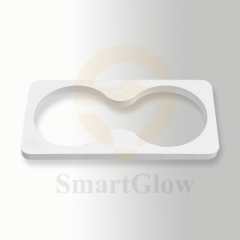 Dual Bulb Lighting Fixtures Base for Stretch Ceiling