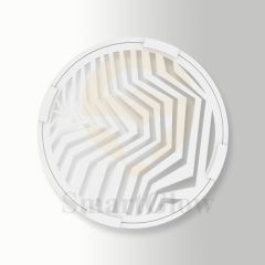 Modern Round Air Ceiling Vent Diffuser Grille Cover - 140mm