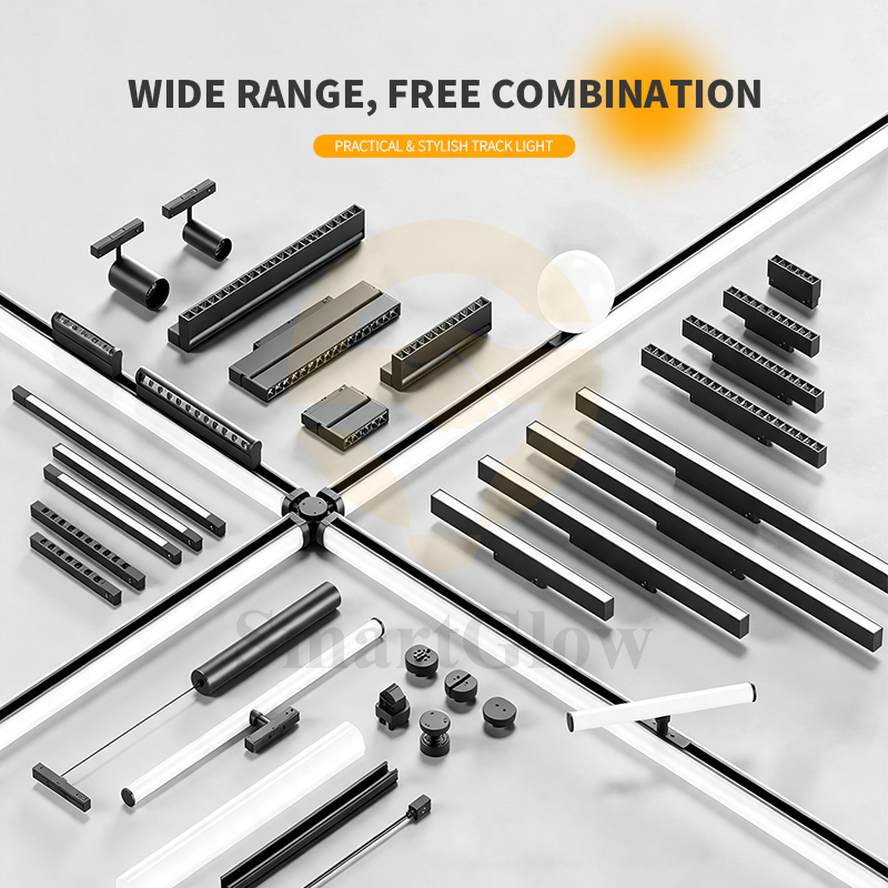 cylindrical tube Track Lighting