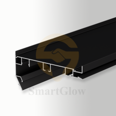 Ceiling Installation Curtain Aluminum Profile for Stretch Ceiling - Double-line