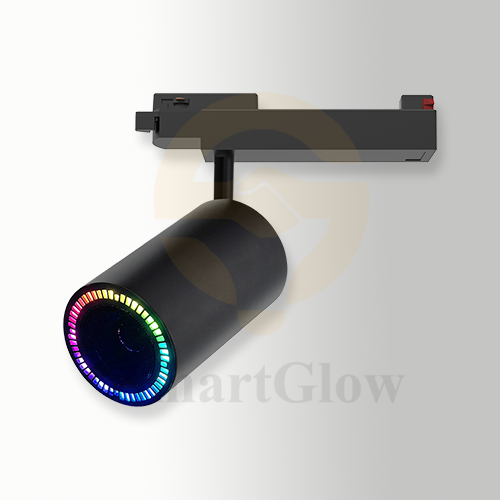 Surface Mounted Track Adjustable Bluetooth Audio Speaker With 360° Surround Sound