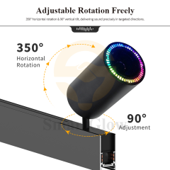 Smart Music Track Dimmable Magnetic Track Bluetooth Speaker