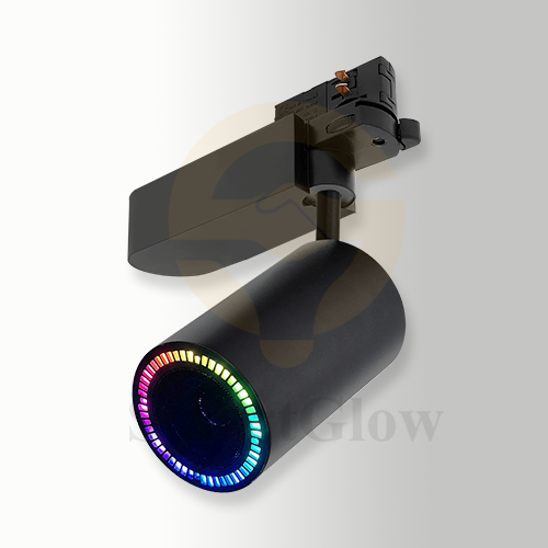 Surface Mounted Track Dimmable RGB Bluetooth Speaker - Black/White