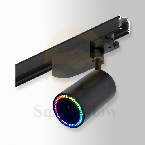 Surface Mounted Track Dimmable RGB Bluetooth Speaker - Black/White