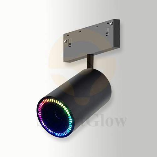 10mm 48V Magnetic Track RGB Ambient Bluetooth Speaker With Voice Control