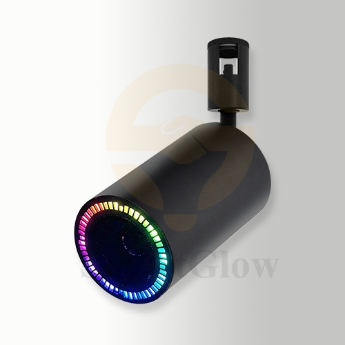 Flexible Woven Belt Track Dimmable RGB Bluetooth Speaker with 360° Surround Sound