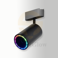 24V Thin Track Dimmable RGB Bluetooth Speaker With 360° Surround Sound