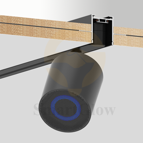 24V Thin Magnetic Track Bluetooth Speaker With 360° Surround Sound