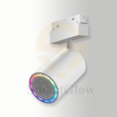 48V Dimmable RGB Magnetic Track Bluetooth Speaker Audio-Integrated System