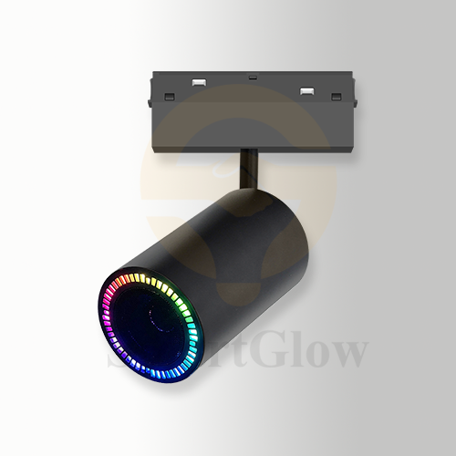 48V Dimmable RGB Magnetic Track Bluetooth Speaker Audio-Integrated System