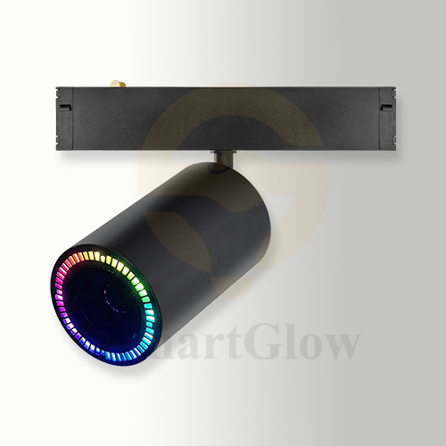 Smart Home Magnetic Rail Bluetooth Speaker Dimmable Audio-Integrated System