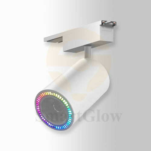 48V Surface Mounted Thin Track Dimmable RGB Bluetooth Speaker