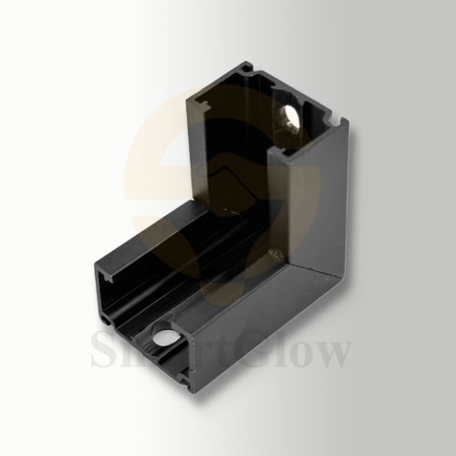 Surface Mounted Vertical Corner - Surface Mounted Magnetic Track Rail Accessories