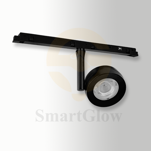 48V COB Anti-glare LED Magnetic Track Adjustable Round Spot Light