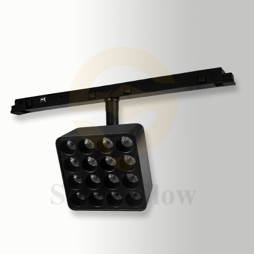 Smart Control Zigbee 48V 10mm Slim Magnetic Track Square Grillelight