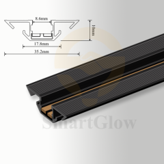 Ultra Thin Recessed Miniature Magnetic Track