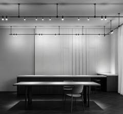 Minimalist Commercial LED Magnetic Track Anti Glare Down Lighting