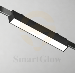 48V Minimalist Linear LED Hanging Magnetic Track Flood Lighting