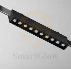 Smart Suspended Linear LED Magnetic Track Anti Glare Grille Lighting