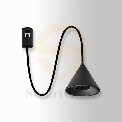 Commercial 48v Suspended Magnetic Track Conical Spot Lighting