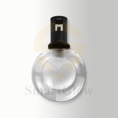 Wireless Hanging Circular Magnetic Track Glass Ball Pendant Light