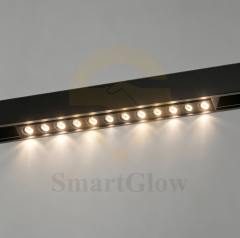 Smart Dimmable Smart LED Linear Magnetic Track Grille Light - 2700K-6500K
