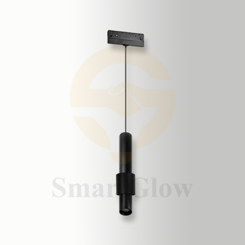Commercial 48V LED Magnetic Track Light Pendant Fixtures With Smart Control