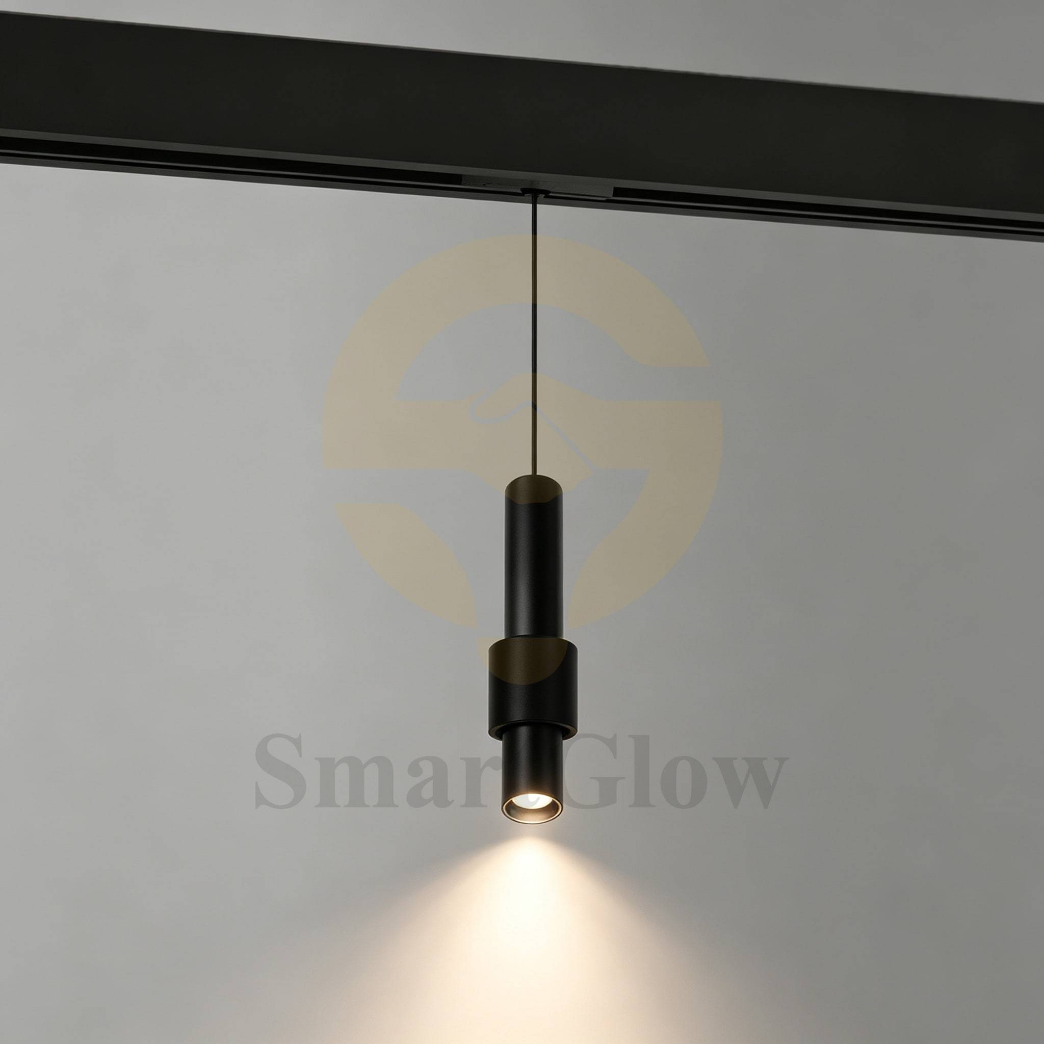 Commercial 48V LED Magnetic Track Light Pendant Fixtures With Smart Control