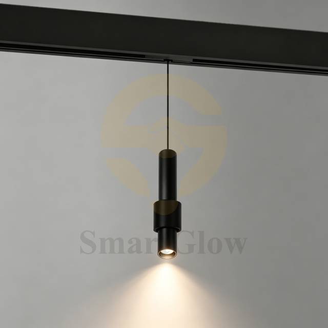 Commercial 48V LED Magnetic Track Light Pendant Fixtures With Smart Control