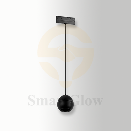 48V Zoomable Magnetic Track LED Pendant Lights - 10°-55° Beam Angle Adjustable