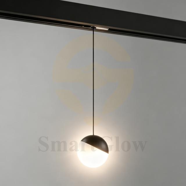 Low Voltage LED Hanging Magnetic Track Round Ball Lights - 240° Beam Angle