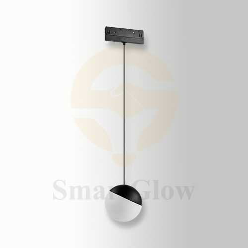 Low Voltage LED Hanging Magnetic Track Round Ball Lights - 240° Beam Angle