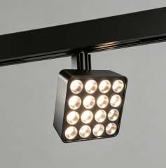 48V LED Recessed Magnetic Square Grille Light - 24 Beam Angle