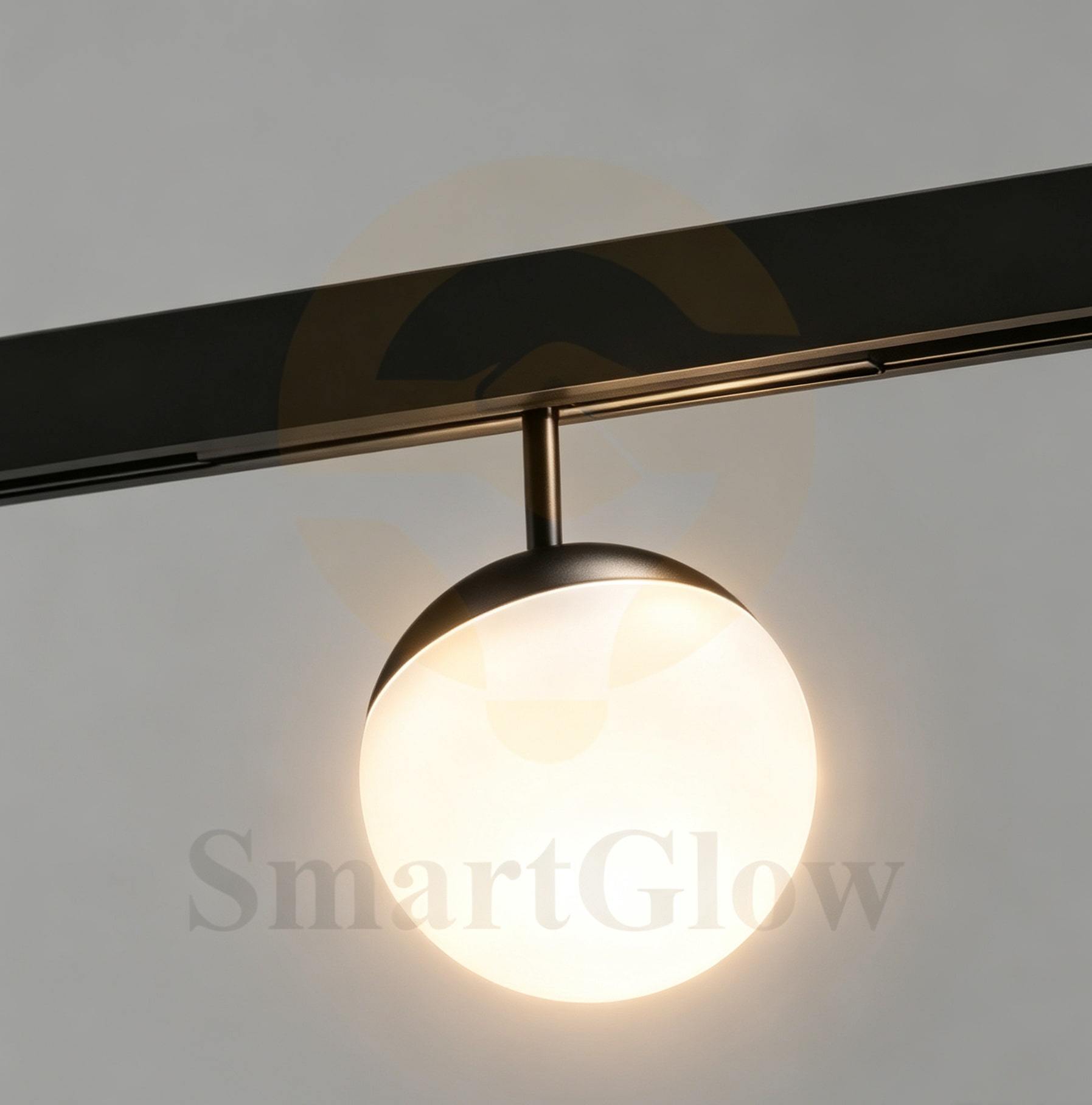 Decorative 48V LED Magnetic Track Ball Light 240° Beam Angle - 3000K/4000K/6000K