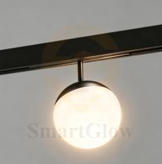 Decorative 48V LED Magnetic Track Ball Light 240° Beam Angle - 3000K/4000K/6000K